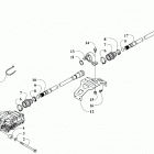 WILDCAT SPORT LTD EPS GRAY INTERNATIONAL [U2018W8T2POSI] Front drive system assembly [302692]