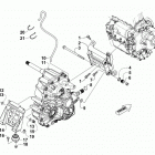 WILDCAT SPORT XT EPS ORANGE [U2018W7T2PUSK] Rear drive system assembly [301058]