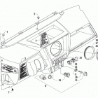 WILDCAT TRAIL LTD EPS GRAY [U2018WXT2PUSC] Dash assembly [302688]