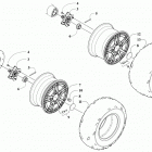 WILDCAT TRAIL LTD EPS GRAY [U2018WXT2PUSC] Wheel and tire assembly [302744]