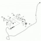 WILDCAT TRAIL XT EPS WHITE/ORANGE INTERNATIONAL [U2018WCT2POSW] Accelerator assembly [301660]