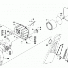 WILDCAT TRAIL XT EPS WHITE/ORANGE INTERNATIONAL [U2018WCT2POSW] Air intake assembly [302684]