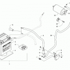 WILDCAT TRAIL XT EPS WHITE/ORANGE INTERNATIONAL [U2018WCT2POSW] Battery and starter motor assembly [301661]