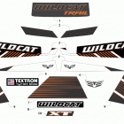 WILDCAT TRAIL XT EPS WHITE/ORANGE INTERNATIONAL [U2018WCT2POSW] Decals [302780]