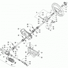 WILDCAT TRAIL XT EPS WHITE/ORANGE INTERNATIONAL [U2018WCT2POSW] Steering assembly [302778]