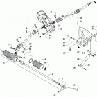 WILDCAT XX LTD EPS GREEN [U2018RHX1PUSS] Steering assembly [302826]