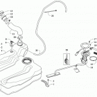 WILDCAT XX RG XT EPS GRAY [U2018RGX1PUSC] Gas tank assembly [302844]