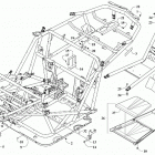 WILDCAT XX RG XT EPS GRAY INTERNATIONAL [U2018RGX1POSC] Frame and related parts [302823]