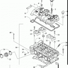 WILDCAT XX RG XT EPS GREEN [U2018RGX1PUSS] Cylinder head assembly [302853]