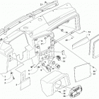 WILDCAT XX RG XT EPS GREEN INTERNATIONAL [U2018RGX1POSS] Dash assembly [302819]