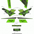 WILDCAT XX RG XT EPS GREEN INTERNATIONAL [U2018RGX1POSS] Decals [302866]
