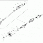 001 - Maverick Sport 1000 - BASE - International 04- drive - rear section - common parts