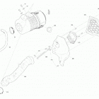 002 - Maverick Sport MAX 1000R - DPS - T Regulation Воздухозаборник