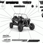 003 - Maverick Sport 1000R - XMR - North America Наклейки кузова