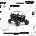 005 - Maverick Sport 1000R - XXC - North America Наклейки кузова