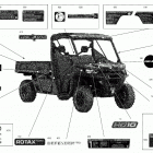 014 - Defender PRO HD10 - Lone Star - North America Наклейки кузова