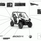 001 - Commander 800R EFI - International 09- decals -  std
