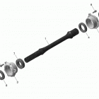 001 - Commander 800R EFI - North America 08- drive shaft - 800r efi