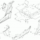 001 - Commander 800R EFI - North America 09- body - mid section - boreal green