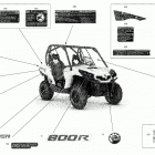 001 - Commander 800R EFI - North America 09- decals - base