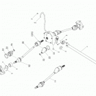 001 - Traxter T HD5 - T Regulation 07- front drive - common parts - base - dps