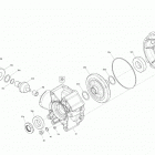 001 - Traxter T HD5 - T Regulation 08- rear drive - differential parts