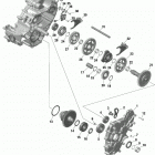 002 - Commander 1000R EFI - North America 05- gear box 2 - 420686653