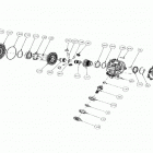 002 - Maverick Sport MAX 1000R - T Regulation 07- front drive - differential parts - dps