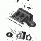 002 - Maverick Turbo R, Turbo RR - STD_XDS_XRS - International Коллектор воздухозаборника и корпус дросселя