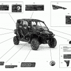 003 - Commander MAX 1000R EFI - International 09- decals - ltd