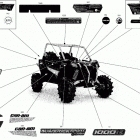 004 - Maverick Sport 1000R - XMR - North America Наклейки
