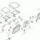 004 - Traxter T MAX HD10 - T Regulation 09- seat - rear section - dps