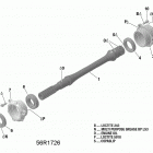 005 - Defender MAX HD8 - International 08- drive shaft - hd8