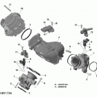 006 - Defender MAX HD8 - North America 02- air intake manifold and throttle body - hd8