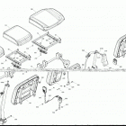 006 - Defender MAX HD8 - North America 09- seat - front section - base - dps