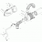 007 - Defender MAX HD10 - Except XMR - North America 02- engine - air intake - no evap