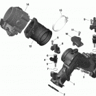 010 - Defender 6X6 HD10 - North America 01- engine - air intake manifold and throttle body