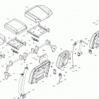 013 - Defender MAX HD10 - Limited - North America 09- seat - rear section - ltd cab