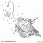 GENERAL 1000 PREMIUM (G20GAP99AM/BM) Drive train, main gearcase mounting - g20gap99am  /  bm ...