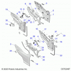 POL GEN 1000 DLX ABS EPS EU TR ZUG  (G20GAE99F2/EFS/BFM/BCM/SFS/SC2) Body, doors - g20gae99f2  /  efs  /  bfm  /  bcm  /  sfs...