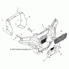 POL GEN 1000 DLX ABS EPS EU TR ZUG  (G20GAE99F2/EFS/BFM/BCM/SFS/SC2) Body, front facia - g20gae99f2  /  efs  /  bfm  /  bcm  ...