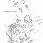 POL GEN 1000 DLX ABS EPS EU TR ZUG  (G20GAE99F2/EFS/BFM/BCM/SFS/SC2) Engine, air intake manifold - g20gae99f2  /  efs  /  bfm...