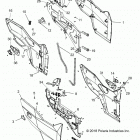 POLARIS GENERAL Body, doors, front - g20g4d99as  /  bs (702392)