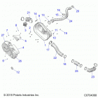 POLARIS GENERAL Drive train, clutch cover and ducting - g20g4d99as  /  b...