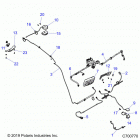 POLARIS GENERAL 1000 4P DLX OPT1 (G20G4J99AS) Accessory, audio, ride command - g20g4j99as (c700770)
