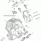 POLARIS GENERAL 1000 4P DLX OPT1 (G20G4J99AS/BS) Engine, air intake manifold - g20g4j99as  /  bs (700824)