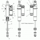 POLARIS GENERAL 1000 4P PREM. (G20G4P99AX/LX) Suspension, rear shock internals - g20g4p99ax  /  lx (70...