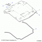 POLARIS GENERAL 1000 DLX OPT1 (G20GXJ99AP/AG) Accessory, roof - g20gxj99ap  /  ag (c700802)