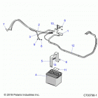 POLARIS GENERAL 1000 DLX OPT1 (G20GXJ99AP/AG) Electrical, battery - g20gxj99ap  /  ag (c700798-1)