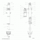 POLARIS GENERAL 1000 DLX OPT1 (G20GXJ99AP/AG) Suspension, front shock internals - g20gxj99ap  /  ag (7...